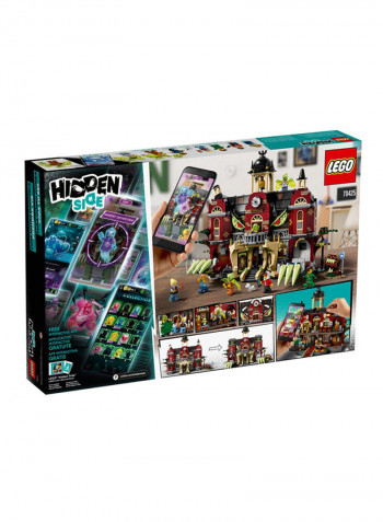 1474-Piece Hidden Side Newbury Haunted High School Building Set 70425 22.91x14.88x3.43inch