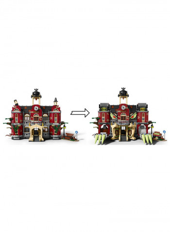 1474-Piece Hidden Side Newbury Haunted High School Building Set 70425 22.91x14.88x3.43inch
