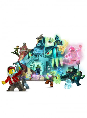 1474-Piece Hidden Side Newbury Haunted High School Building Set 70425 22.91x14.88x3.43inch