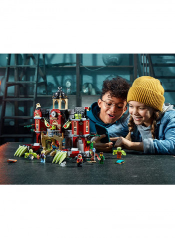 1474-Piece Hidden Side Newbury Haunted High School Building Set 70425 22.91x14.88x3.43inch