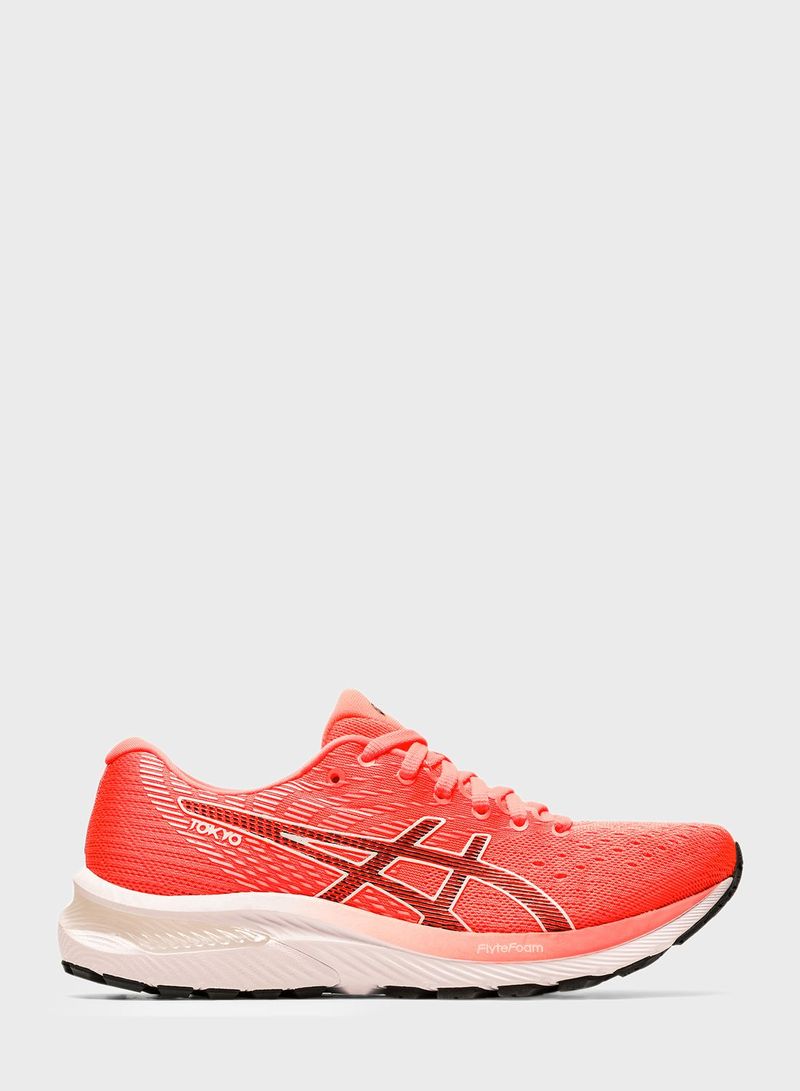 Comfortable Lace-Up Sport Shoes Red