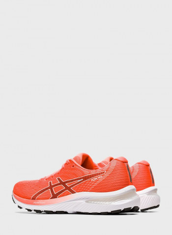 Comfortable Lace-Up Sport Shoes Red