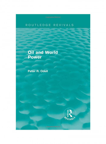 Oil And World Power: Background To The Oil Crisis Hardcover
