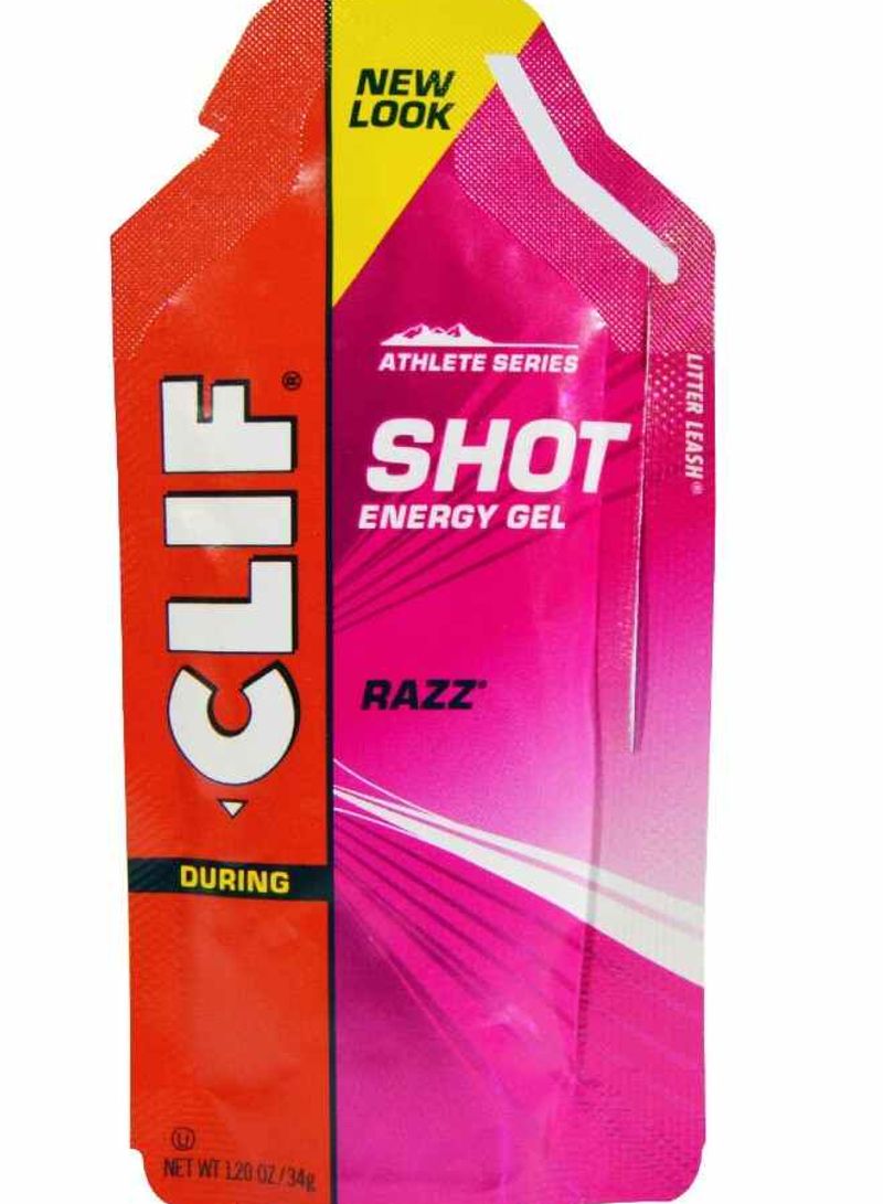 Pack Of 24 Shot Razz Energy Gel Bar