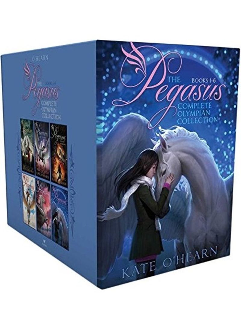 The Pegasus Complete Olympian Collection: The Flame of Olympus; Olympus at War; The New Olympians; Origins of Olympus; Rise of the Titans; The End of Hardcover English by Kate O'Hearn