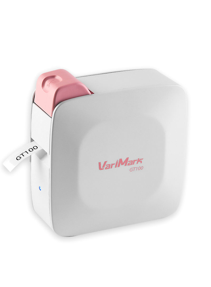 VariMark Portable Wireless Label Printer Marker Transfer 8 Languages Pink