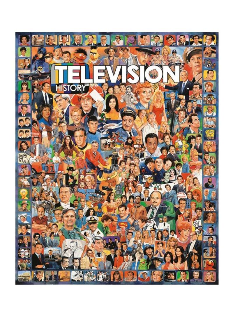 1000-Piece Television History Jig Puzzle Set 270