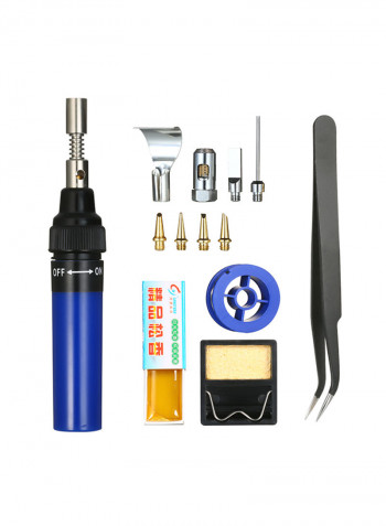 13-In-1 Soldering Iron Kit Blue