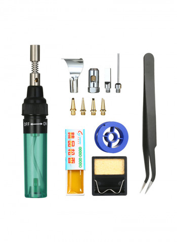 13-In-1 Soldering Iron Kit Green