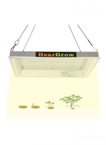 600W LED Grow Lamp for Growing Plant Multicolour 41.00 x 8.00 x 38.00cm