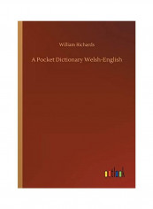 A Pocket Dictionary Welsh-English Paperback English by William Richards - 2018