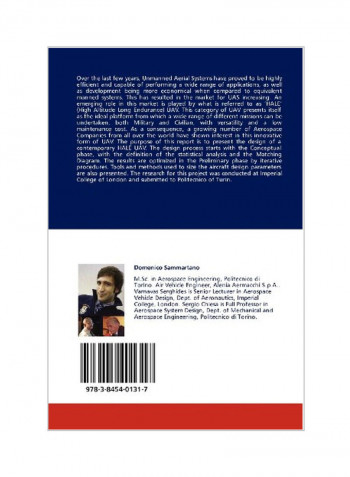 Conceptual And Preliminary Design For A HALE UAV Paperback