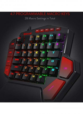 K585-BB One-Handed RGB Gaming Keyboard