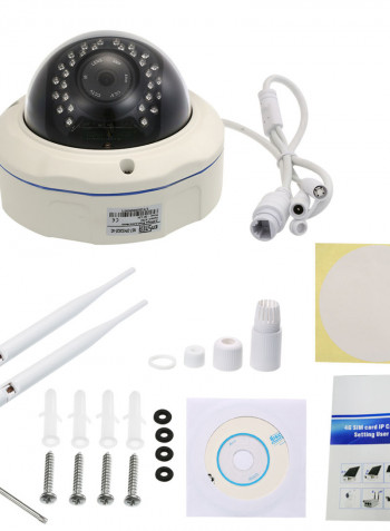 1080P HD 4G Wireless IR-Cut Night Vision IP CCTV Camera With 32GB TF Card And SIM Card Slot