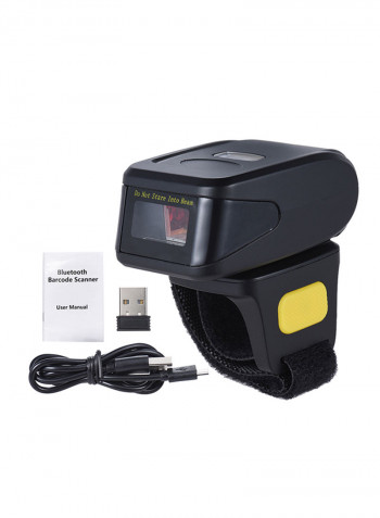 Portable  Bluetooth Bar Code Scanner Black