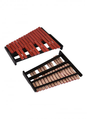 25 Note Wooden Xylophone With Two Mallets