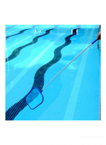 Skimmer Rake Net With Five Connecting Pole Blue