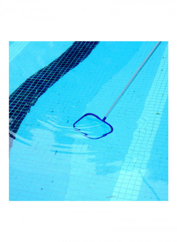 Skimmer Rake Net With Five Connecting Pole Blue