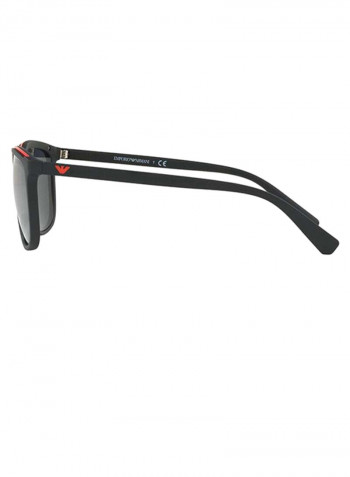 Women's UV-Protection Rectangular Sunglasses - Lens Size: 57 mm