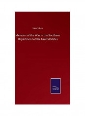 Memoirs Of The War In The Southern Department Of The United States Hardcover English by Henry Lee - 2020