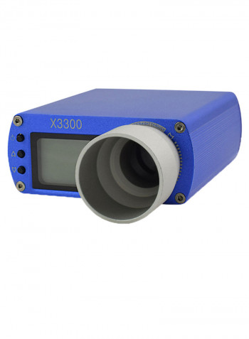 Portable LCD Screen X3300 Shooting Speed Tester Chronoscope Blue/Grey