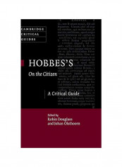 Hobbes's On The Citizen: A Critical Guide Hardcover