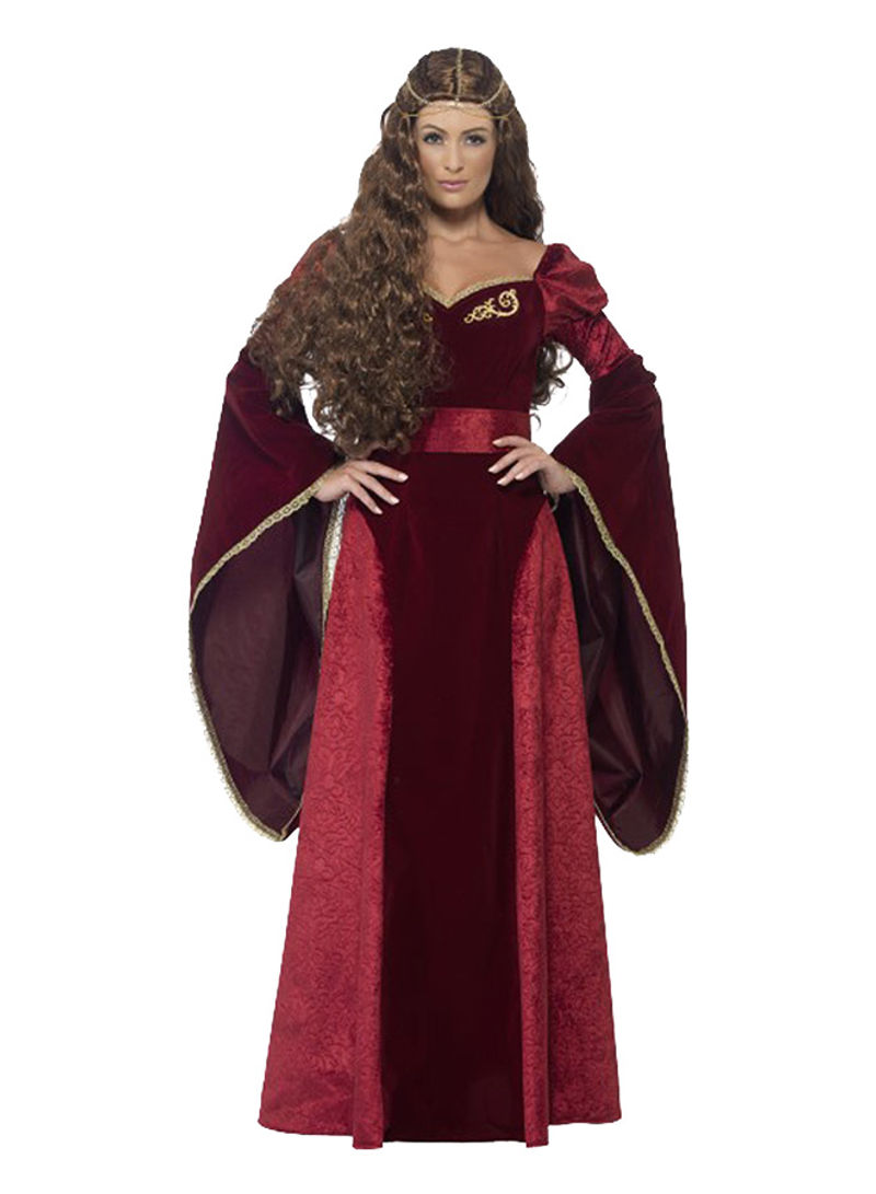Deluxe Medieval Queen Costume S