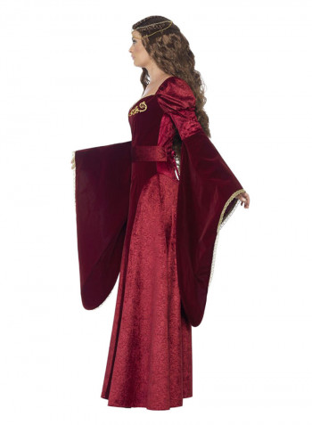 Deluxe Medieval Queen Costume S