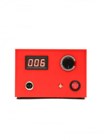 Multi-Functional Electric Pyrography Machine Set Red/Black