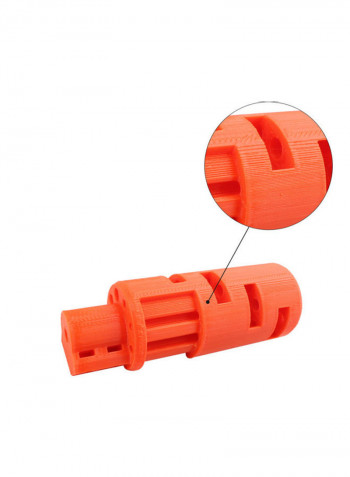 PETG Material Printed Parts with Scrapers Compatible with Prusa i3 MK3S MK2.5S MMU2S DIY 3D Printer Orange/Black/Grey