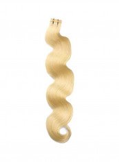 Pack Of 20 Tape In Long Hair Extension 613 Bleach Blonde 24inch