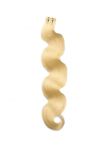 Pack Of 20 Tape In Long Hair Extension 613 Bleach Blonde 24inch
