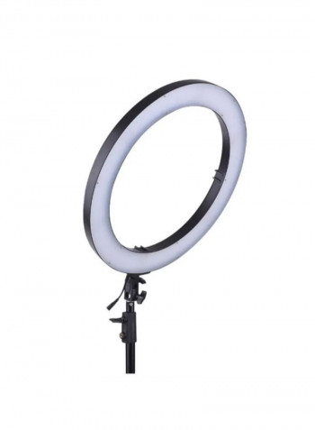 Bi-Colour Digital Ring Video LED Light Set White/Black