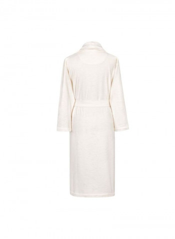 Mirella Bath Robe Ecru M(46)