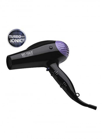 Professional Hair Dryer Black/Purple