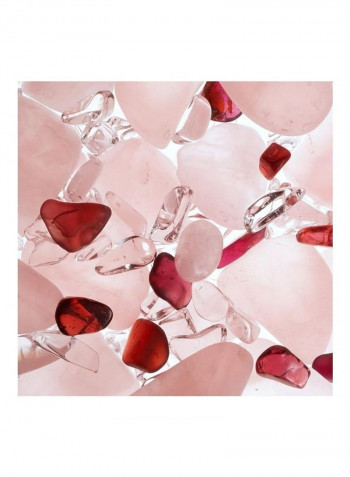 Love Gem Water Bottle Clear/Grey