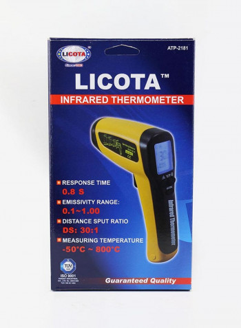 Pyrometer Infrared Thermometer Yellow/Black