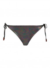 Flore Moonlight Printed Bikini Bottom Irisdescent