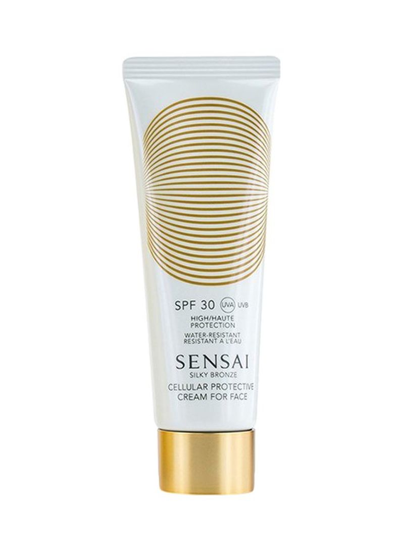 Sensai Silky Bronze Cellular Protective Cream For Face SPF30 50ml