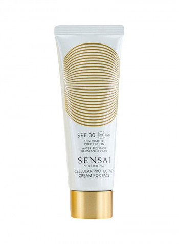 Sensai Silky Bronze Cellular Protective Cream For Face SPF30 50ml