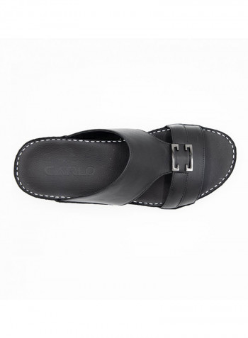 Carlo Arabic Footwear 1380 Size 6 Black