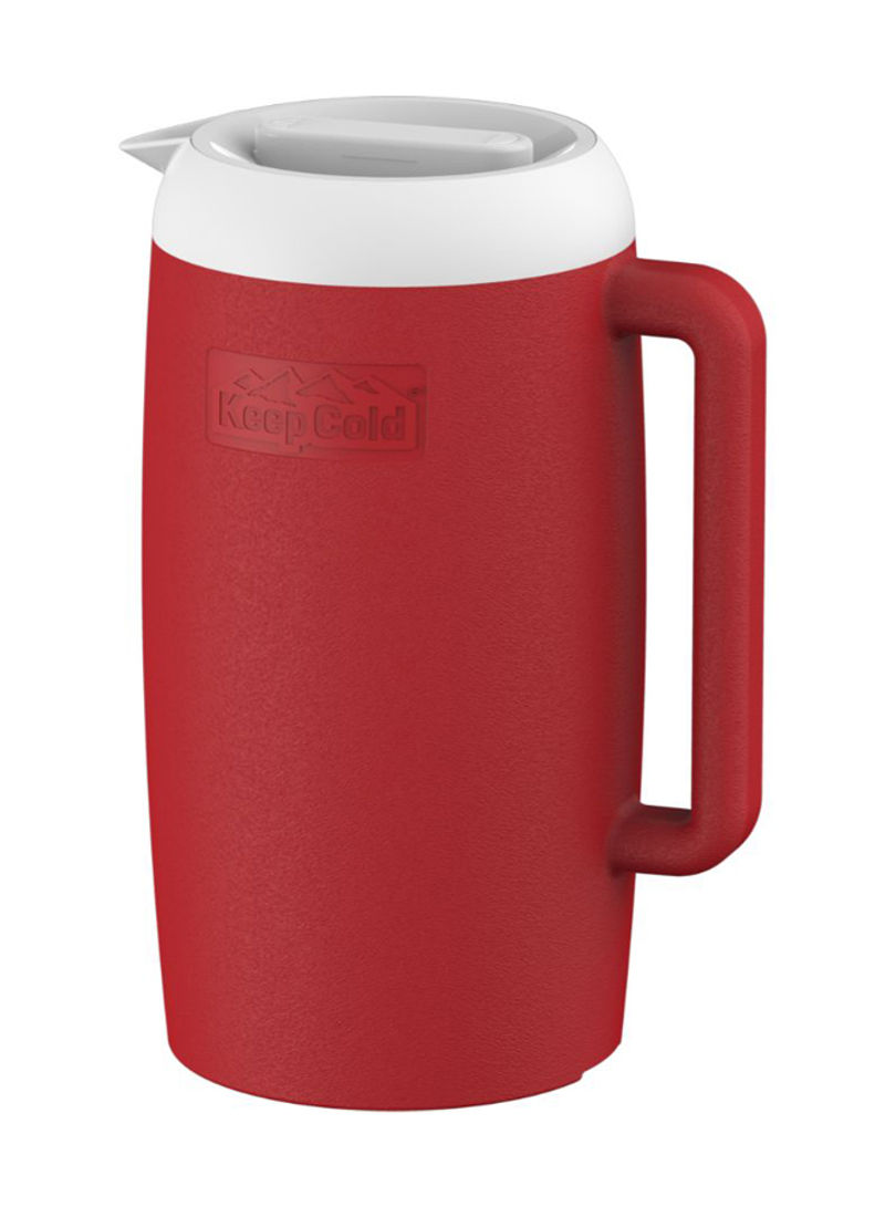 24-Piece Insulated Water Jug Red 12 x 25centimeter