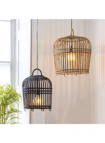 Bagan Bamboo Pendant Brown 54 x 54centimeter