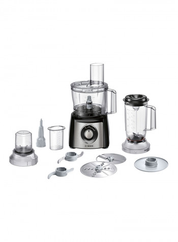Multipurpose Food Processor MCM3501MGB Black/Clear