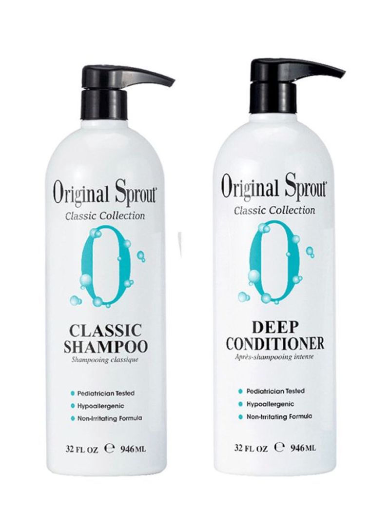 Classic Shampoo And Deep Conditioner Set