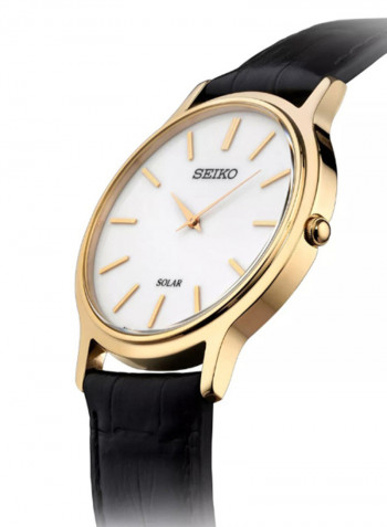 Men's Pu_Leather Analog Wrist Watch SUP872P1