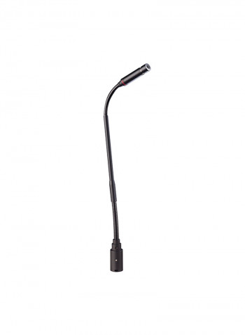 Cardioid Condenser Quick-Mount Gooseneck Microphone PRO49QL Black