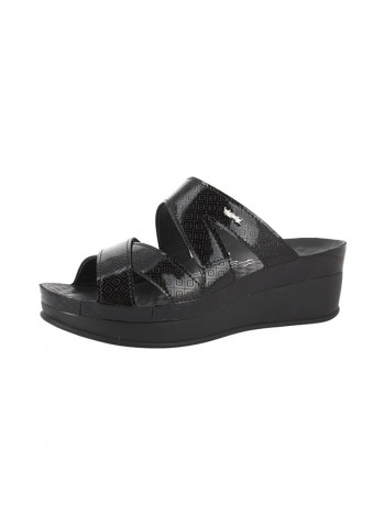 Women Wedge Sandals Black