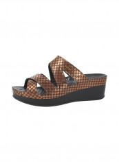 Women Wedge Sandals Copper/Black reviews Women Wedge Sandals Copper/Black