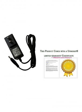 Replacement Charging Adapter For Compex SP-03E0900400-U SP-03E0900400U DJO-Compex Black